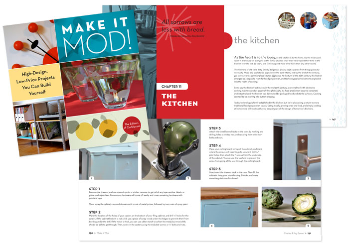 make it mod! cover and interior spreads