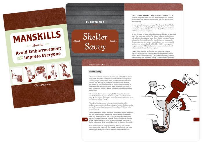 manskills covers and interior spreads