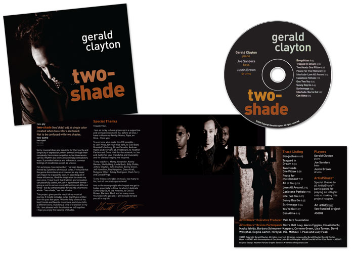 gerald clayton two-shade cd packaging