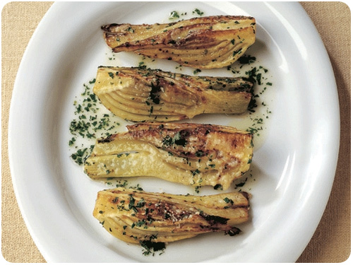 browned fennel