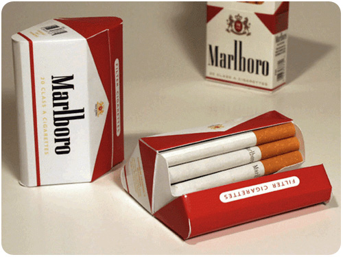 cigarette packaging