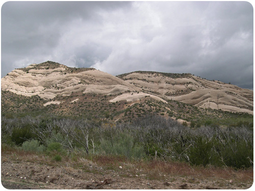 rocks on highway 138, wrightwood, california