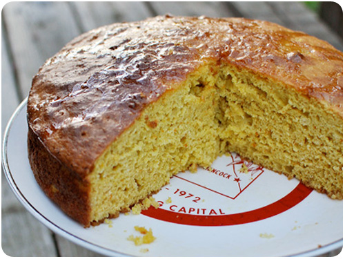 orange-scented olive oil cake