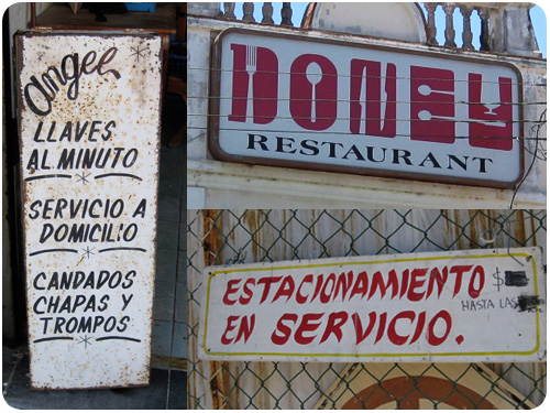 typography of mazatlan