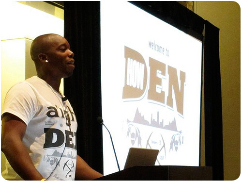 steve gordon jr. at the creative freelancer conference 2010 in denver, colorado