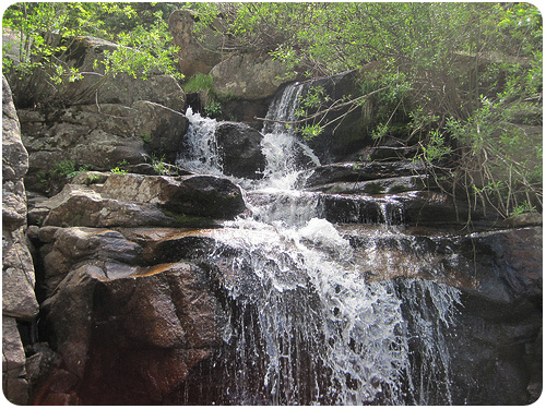 maxwell falls, arapaho national forest, colorado