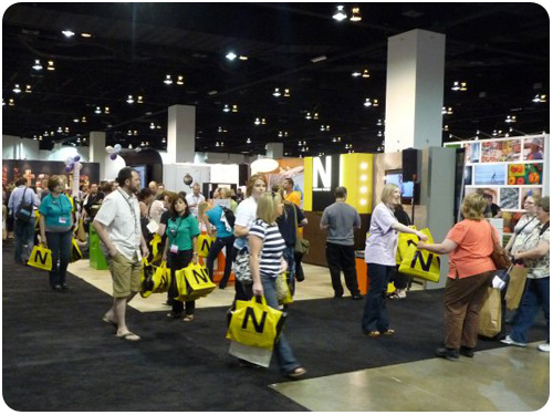 HOW conference 2010 exhibition floor