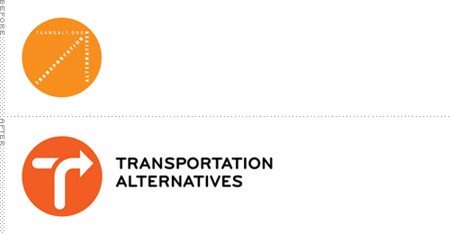 transportation alternatives rebrand