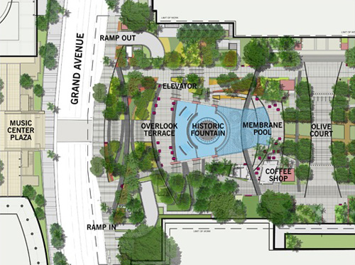 proposed LA civic park