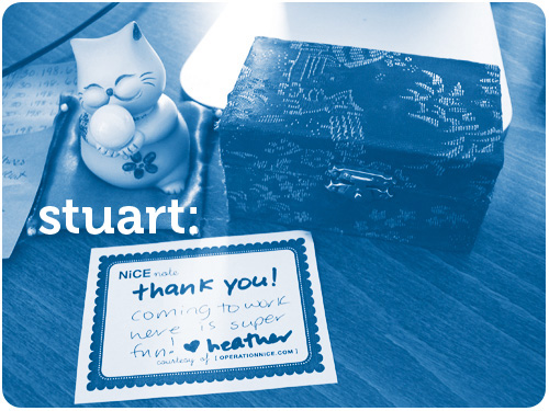 operation nice note for stuart