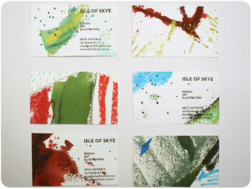 isle of skye business cards