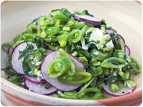 snap pea salad