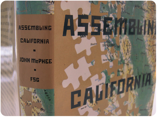 assembling california by john mcphee, spine