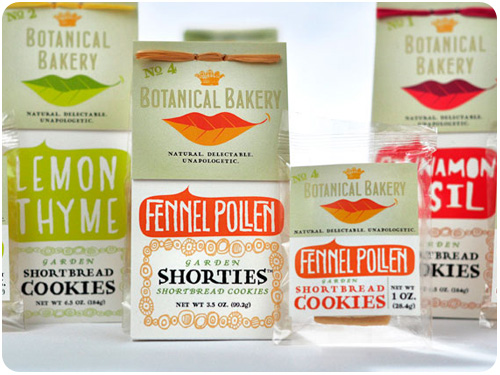 botanical bakery identity design