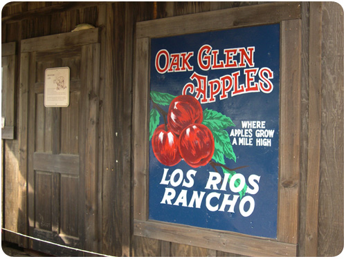 oak glen apples at los rios rancho
