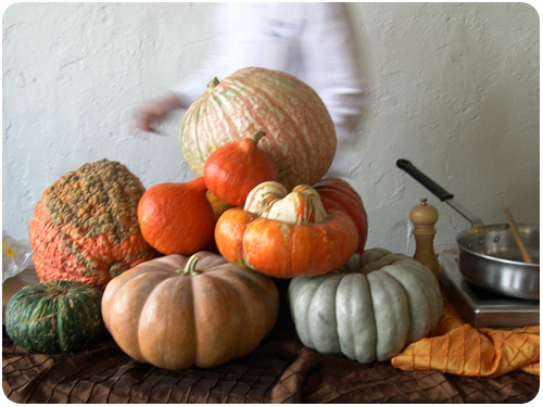squash cooking demo at artisanal LA