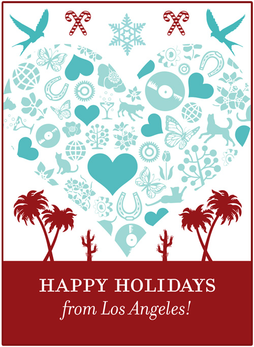 happy holidays from parlato design studio, los angeles
