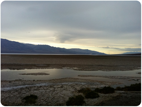 looking north from badwater basin