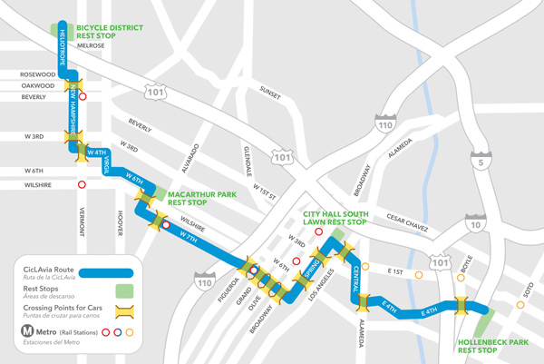cicLAvia route