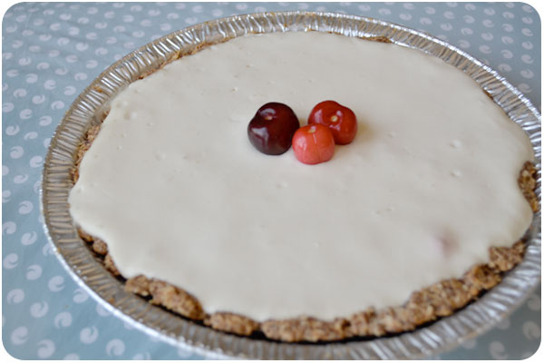 cherry cottage cheesecake