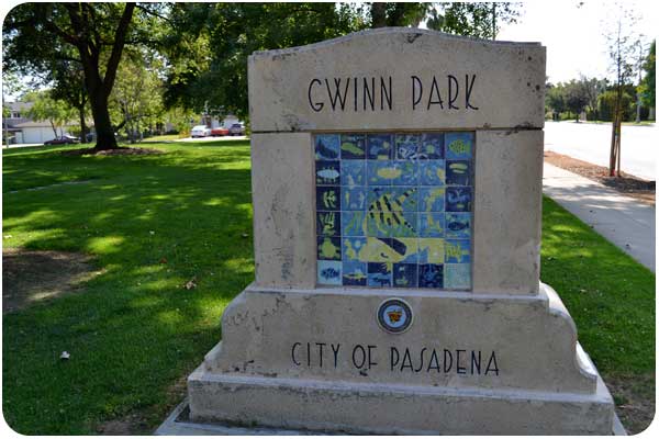 gwinn park sign gwinn park sign