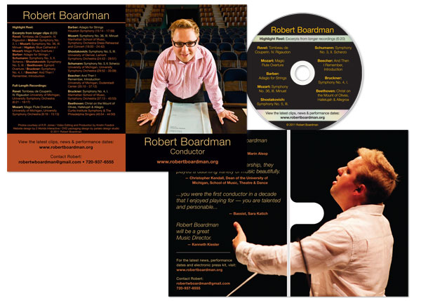 robert boardman dvd packaging