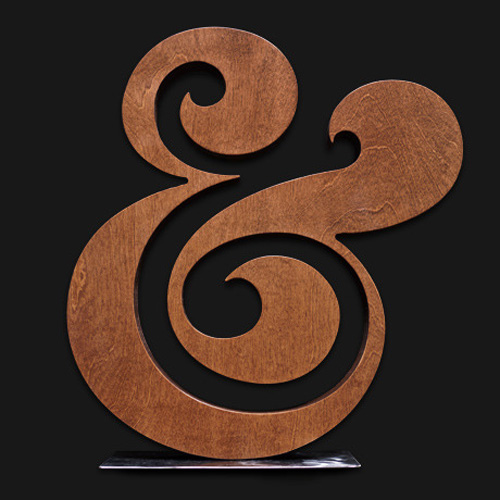 ugmonk woodcut ampersand