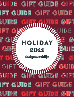 design work life gift guide 2011