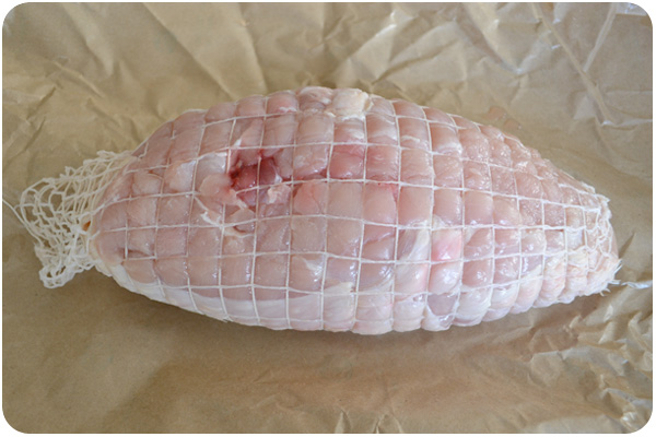 wrapped turkey breast